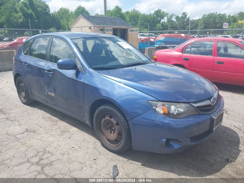 2011 SUBARU IMPREZA 2.5I