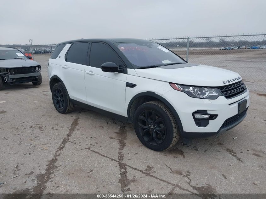 2018 LAND ROVER DISCOVERY SPORT HSE