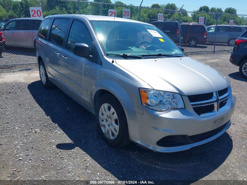 2016 DODGE GRAND CARAVAN SE