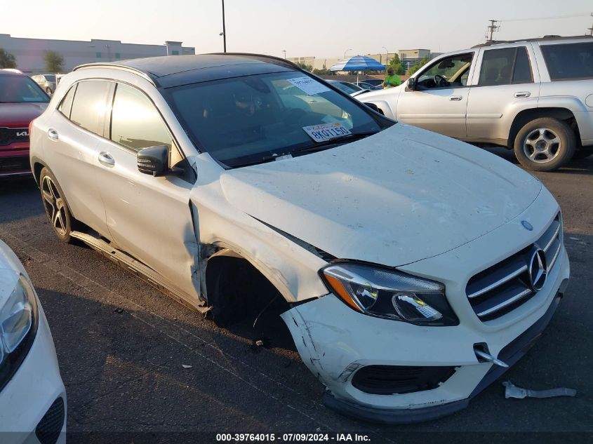 2016 MERCEDES-BENZ GLA 250 4MATIC