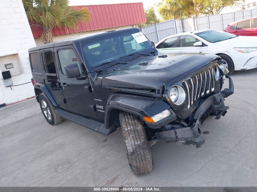 2020 JEEP WRANGLER UNLIMITED SAHARA 4X4