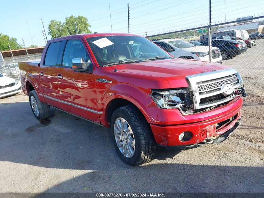 2011 FORD F150 SUPERCREW