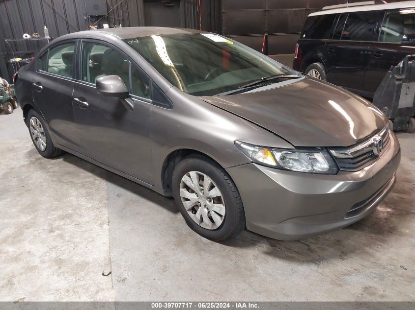 2012 HONDA CIVIC LX