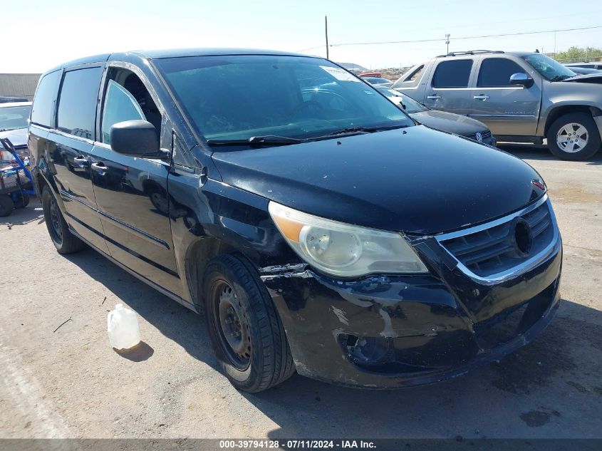 2010 VOLKSWAGEN ROUTAN S