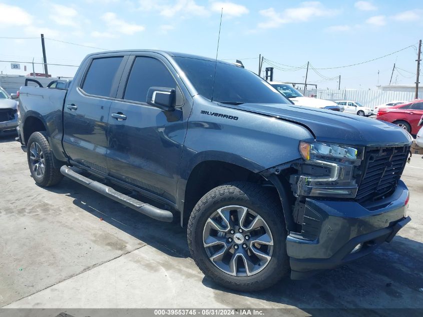 2021 CHEVROLET SILVERADO 1500 2WD  SHORT BED RST