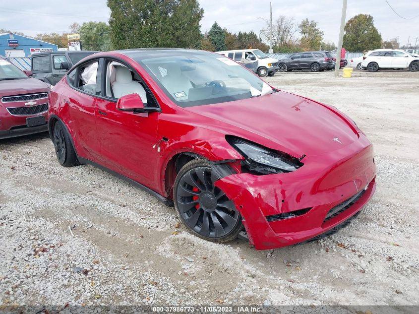 2022 TESLA MODEL Y PERFORMANCE DUAL MOTOR ALL-WHEEL DRIVE