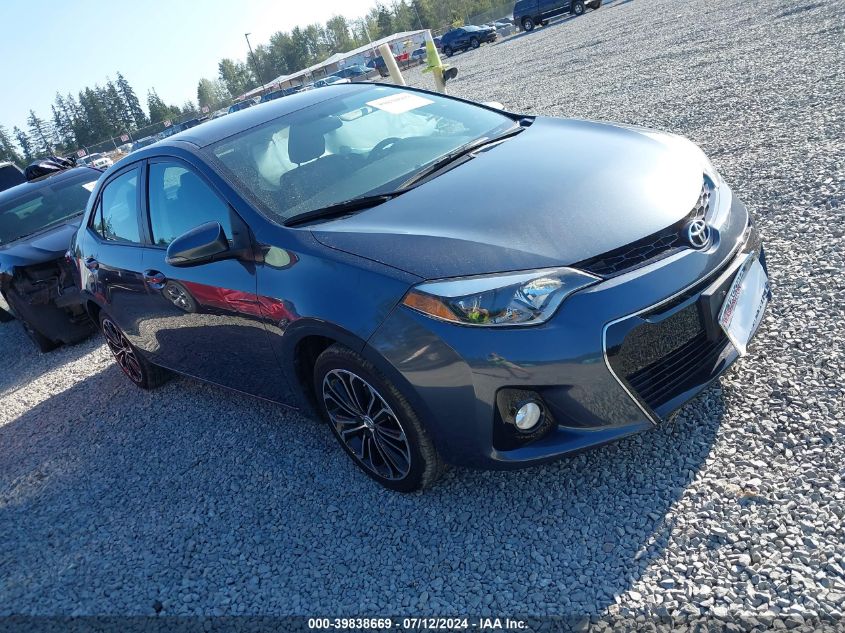 2015 TOYOTA COROLLA S PLUS