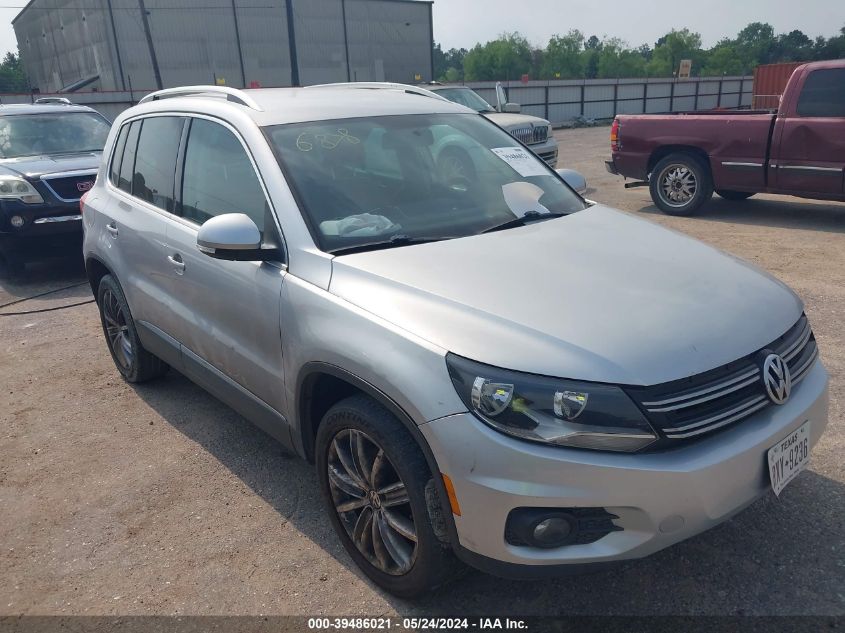 2012 VOLKSWAGEN TIGUAN SE