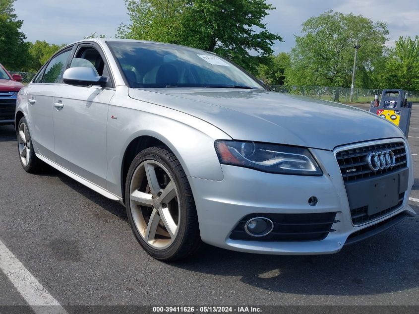 2012 AUDI A4 2.0T PREMIUM