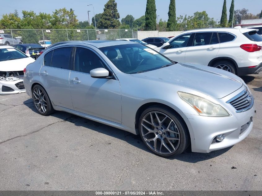 2010 INFINITI G37 JOURNEY