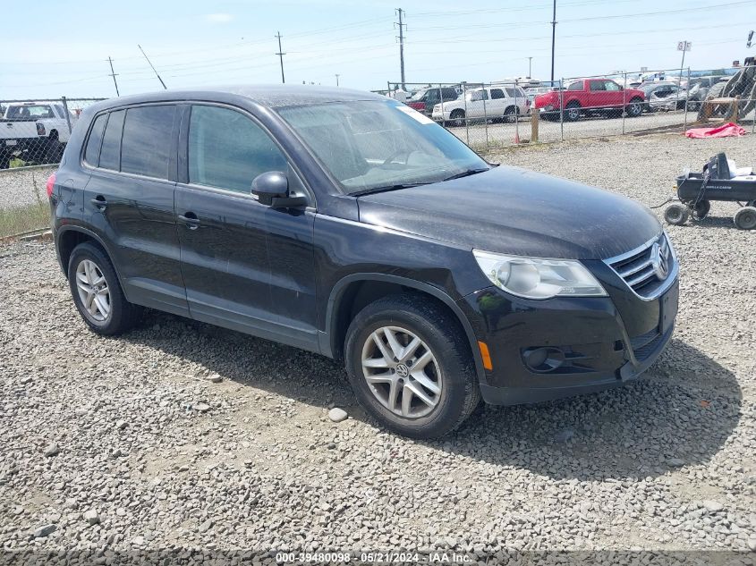 2011 VOLKSWAGEN TIGUAN S