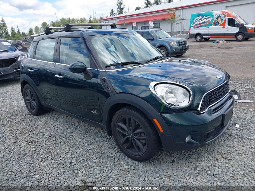 2013 MINI COOPER S COUNTRYMAN