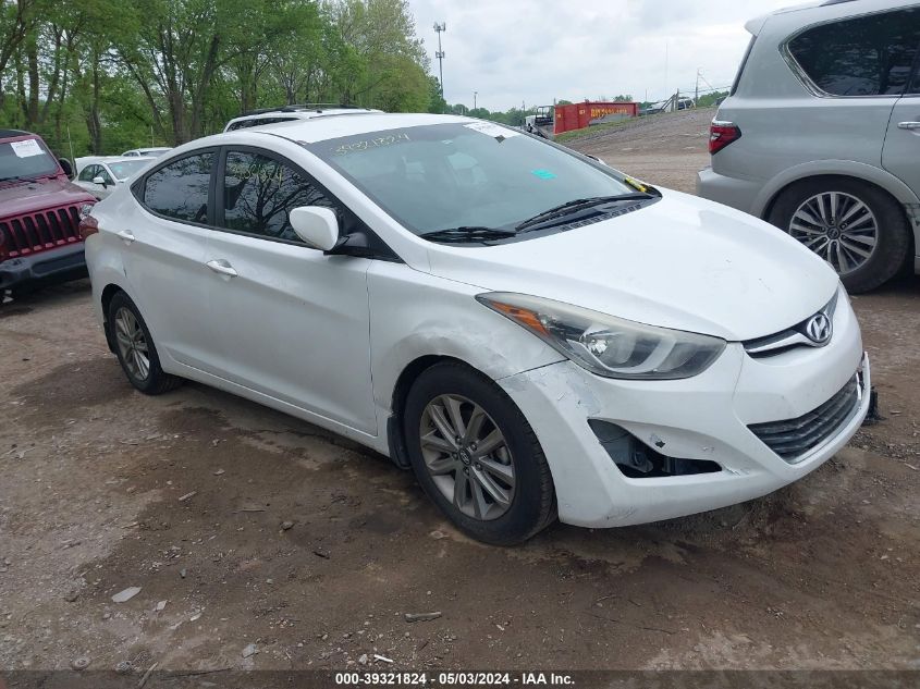 2016 HYUNDAI ELANTRA SE