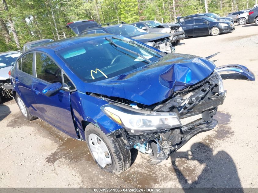 2018 KIA FORTE LX