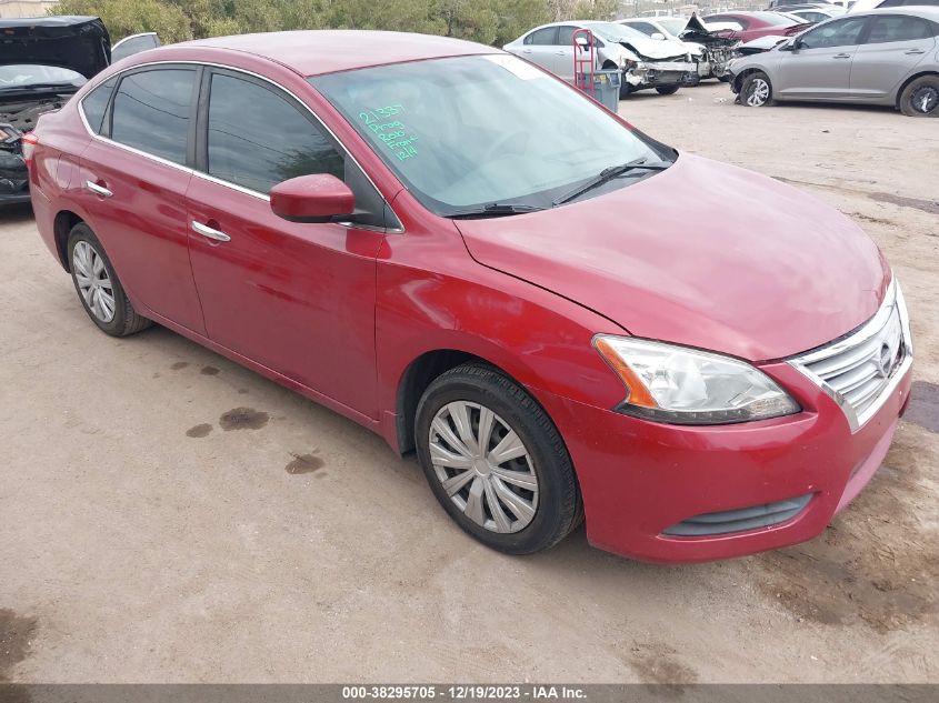 2013 NISSAN SENTRA SV