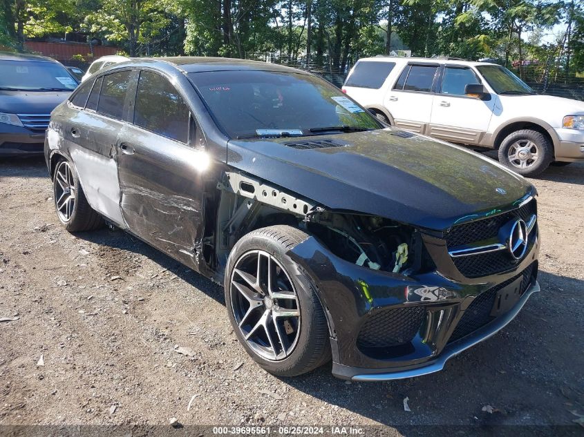 2016 MERCEDES-BENZ GLE 450 AMG COUPE 4MATIC