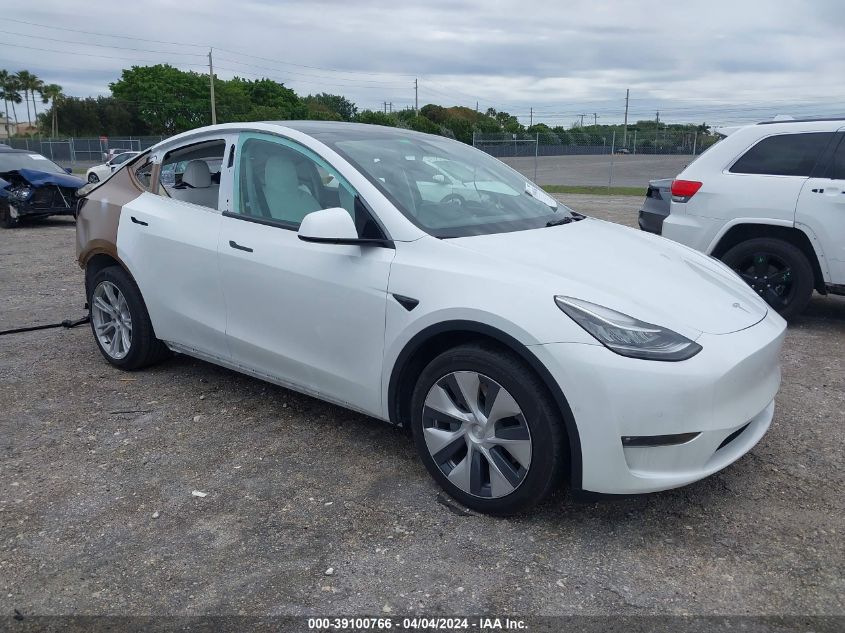 2022 TESLA MODEL Y LONG RANGE DUAL MOTOR ALL-WHEEL DRIVE