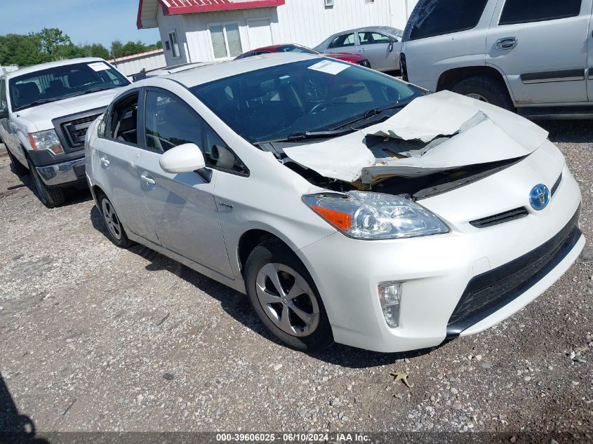 2012 TOYOTA PRIUS FOUR