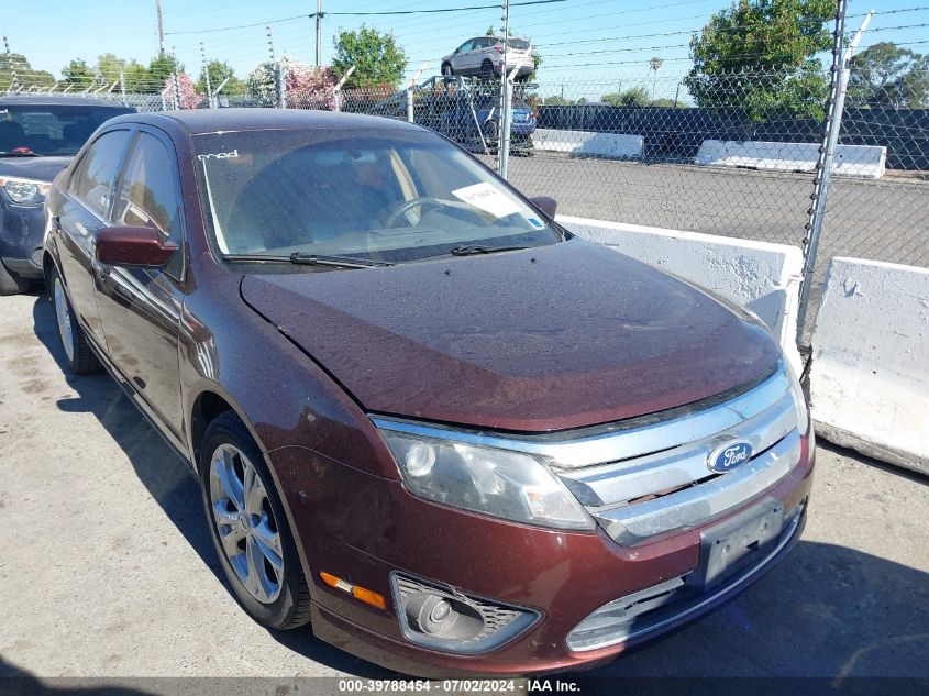 2012 FORD FUSION SE