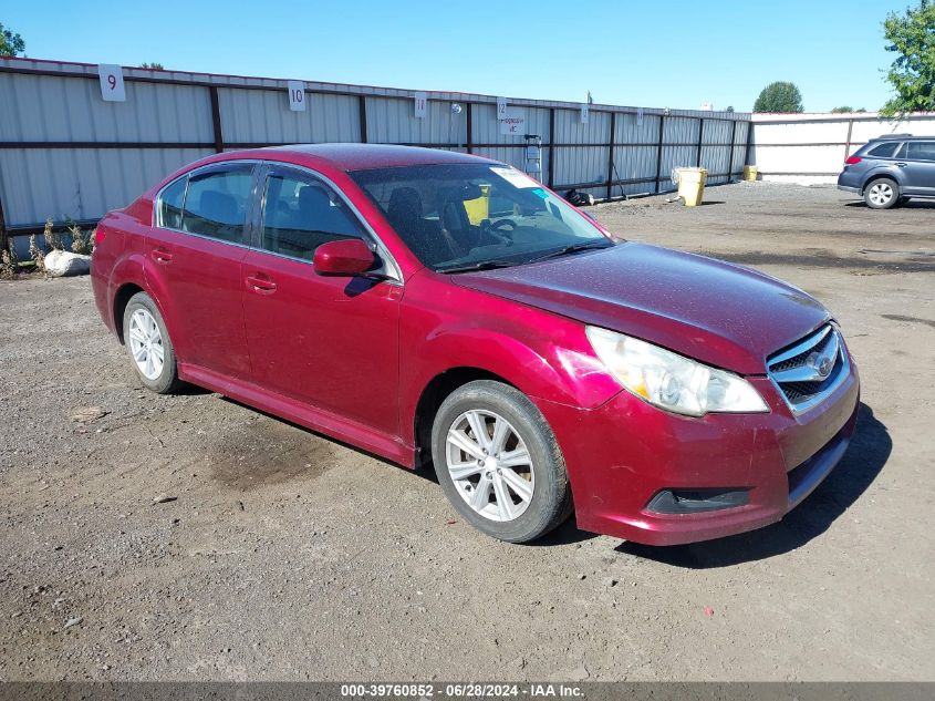 2010 SUBARU LEGACY 2.5I PREMIUM