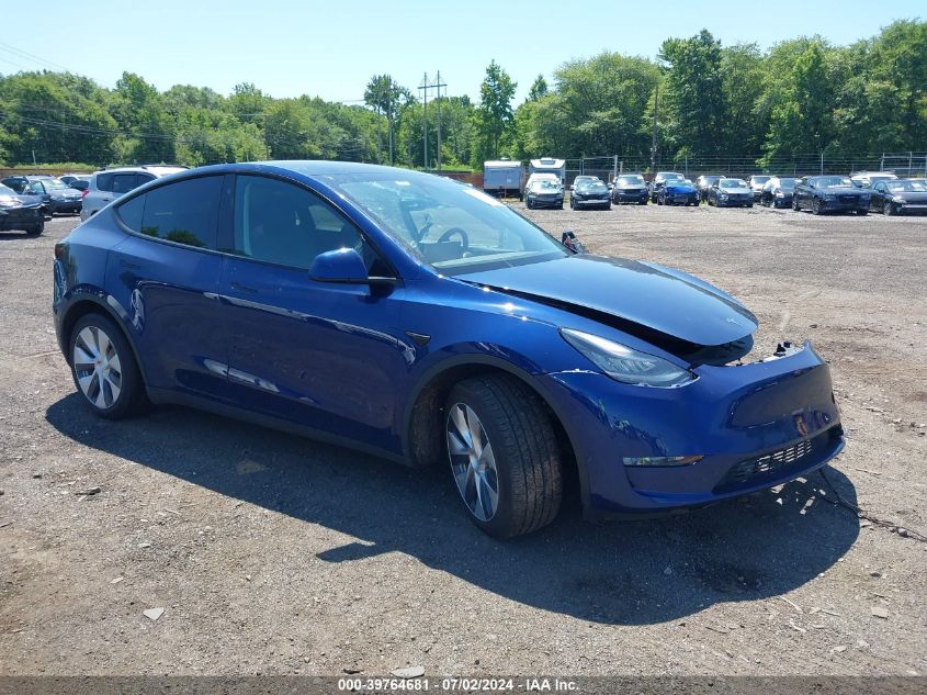 2021 TESLA MODEL Y LONG RANGE DUAL MOTOR ALL-WHEEL DRIVE