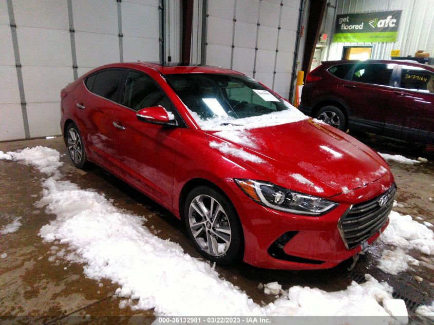 2017 HYUNDAI ELANTRA LIMITED