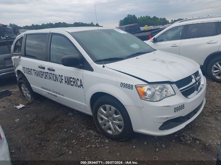 2019 DODGE GRAND CARAVAN SE