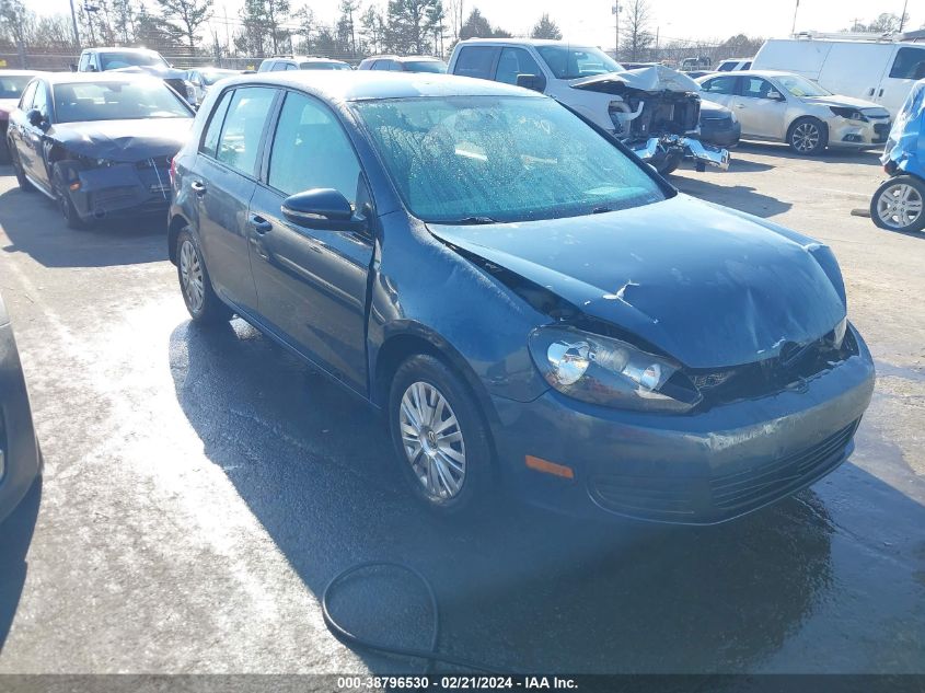 2012 VOLKSWAGEN GOLF 2.5L 4-DOOR