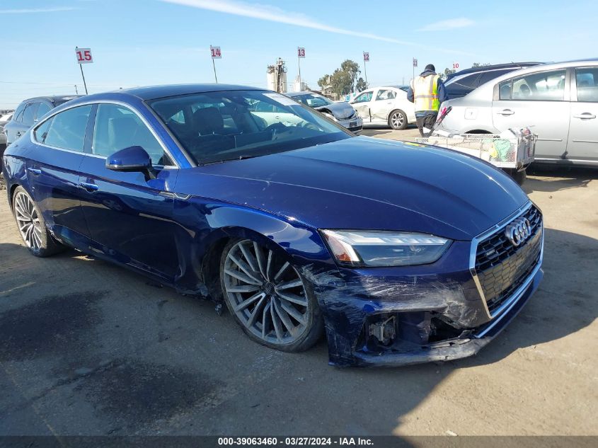 2021 AUDI A5 SPORTBACK PREMIUM PLUS 40 TFSI QUATTRO S TRONIC