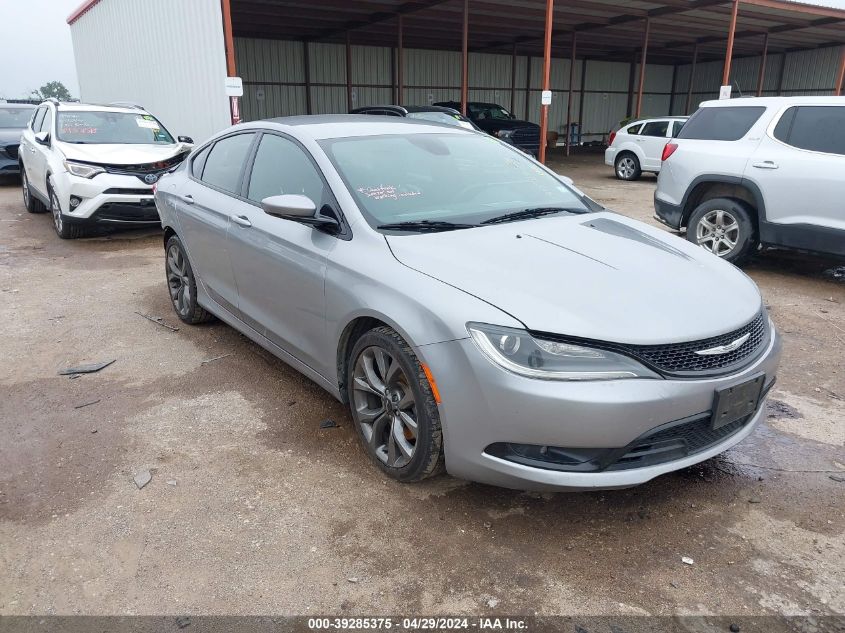 2015 CHRYSLER 200 S