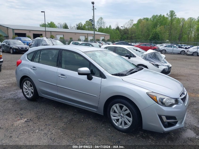 2015 SUBARU IMPREZA 2.0I PREMIUM