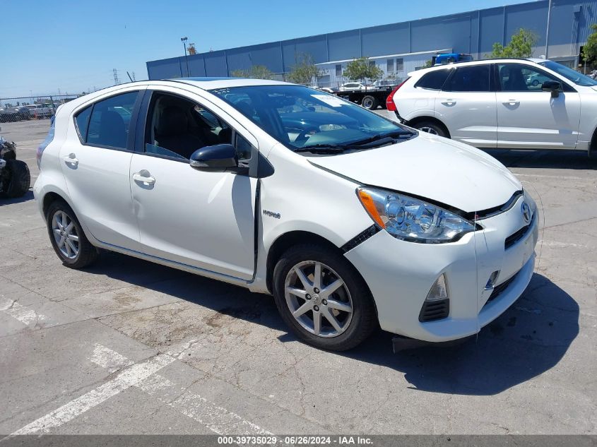 2014 TOYOTA PRIUS C FOUR