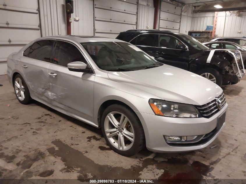 2014 VOLKSWAGEN PASSAT 2.0L TDI SEL PREMIUM