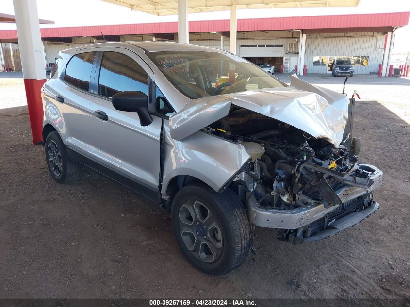 2020 FORD ECOSPORT S