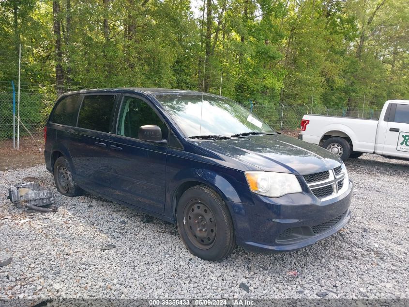 2014 DODGE GRAND CARAVAN AVP/SE