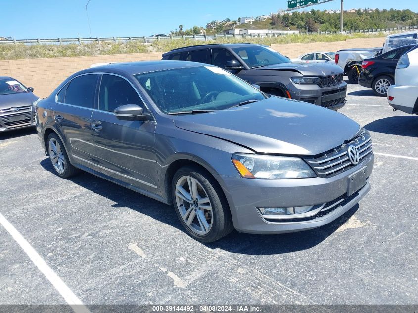 2014 VOLKSWAGEN PASSAT 2.0L TDI SEL PREMIUM