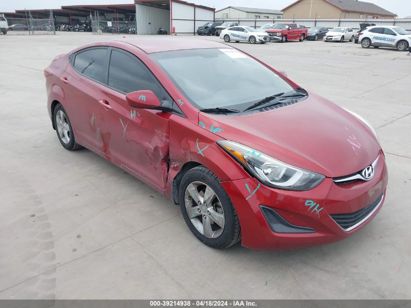 2016 HYUNDAI ELANTRA SE