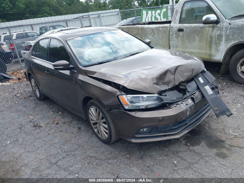 2015 VOLKSWAGEN JETTA 1.8T SE