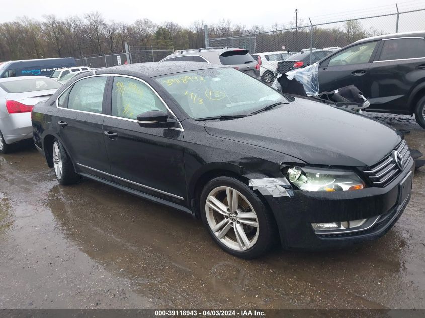 2013 VOLKSWAGEN PASSAT 2.0L TDI SEL PREMIUM