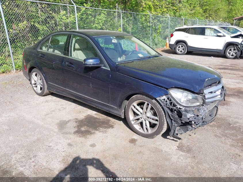 2012 MERCEDES-BENZ C 300 LUXURY 4MATIC/SPORT 4MATIC