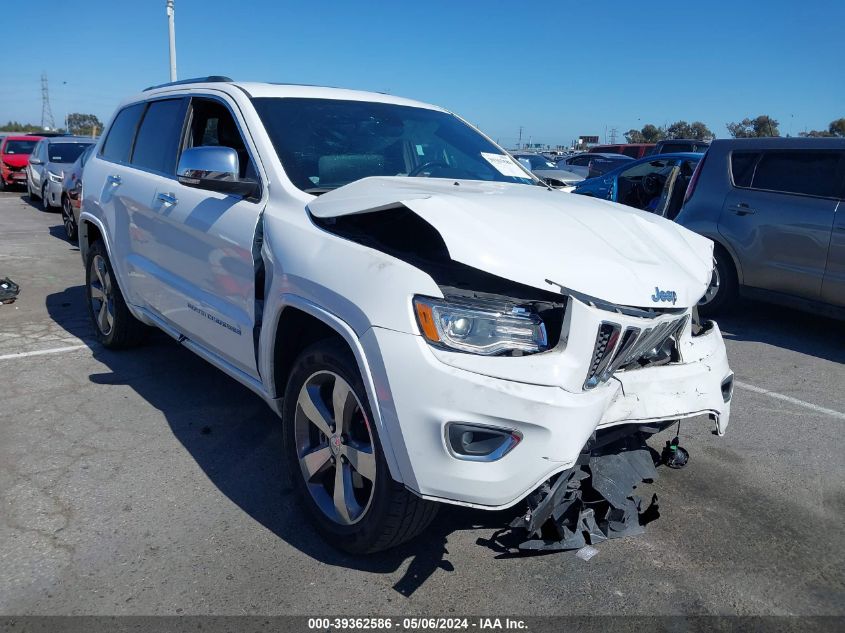 2016 JEEP GRAND CHEROKEE OVERLAND