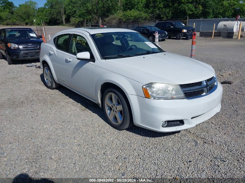 2013 DODGE AVENGER SXT