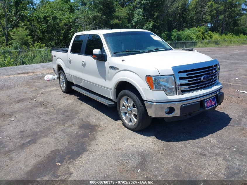 2013 FORD F150 SUPERCREW