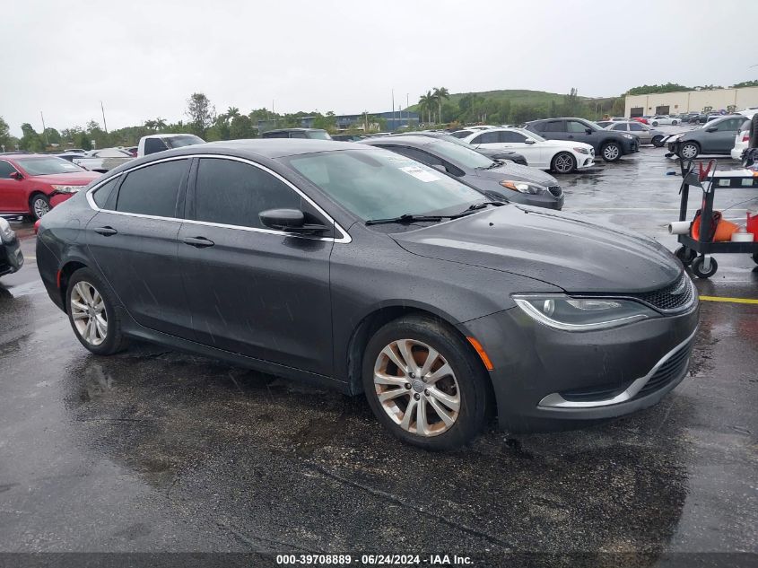 2016 CHRYSLER 200 LIMITED