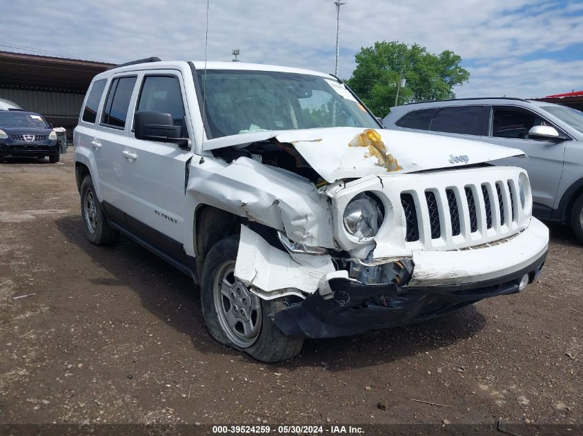 2017 JEEP PATRIOT SPORT 4X4