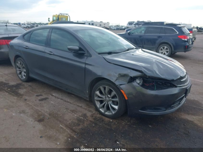 2015 CHRYSLER 200 S