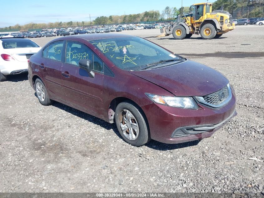 2014 HONDA CIVIC LX