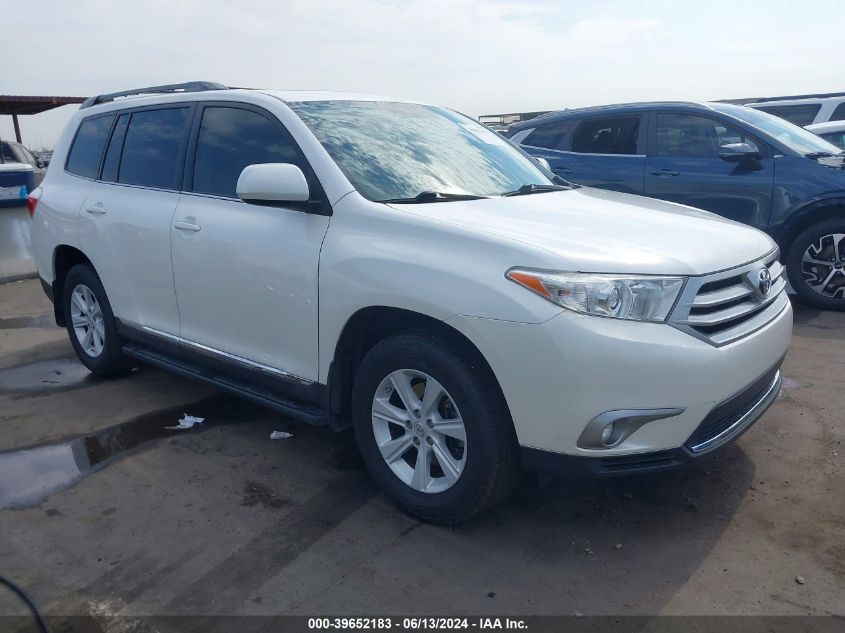 2013 TOYOTA HIGHLANDER SE V6