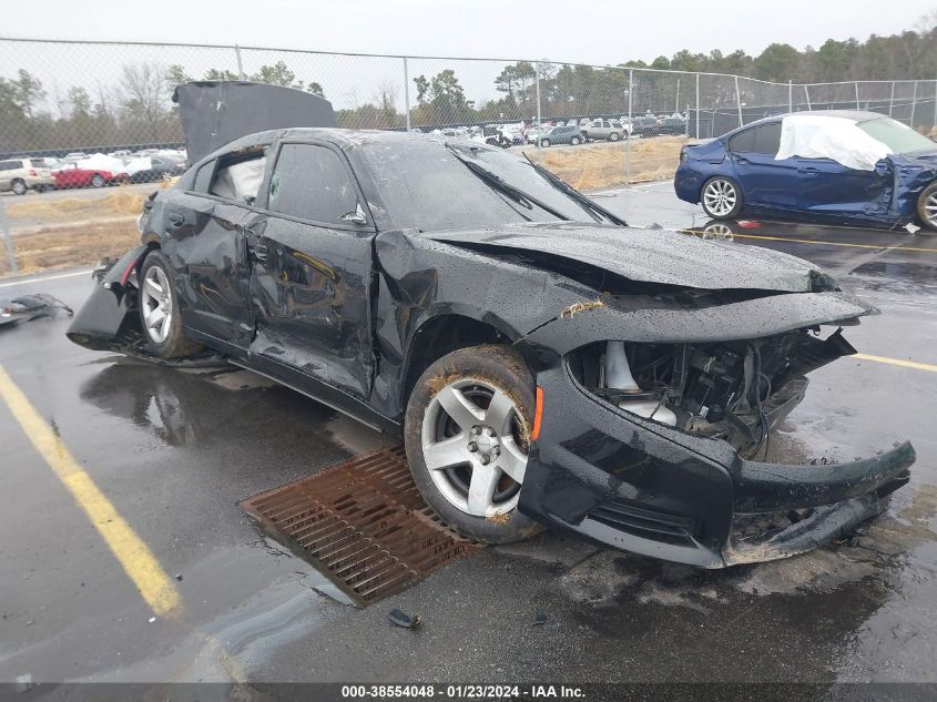 2019 DODGE CHARGER POLICE RWD