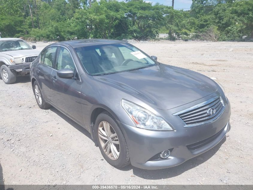 2011 INFINITI G37X